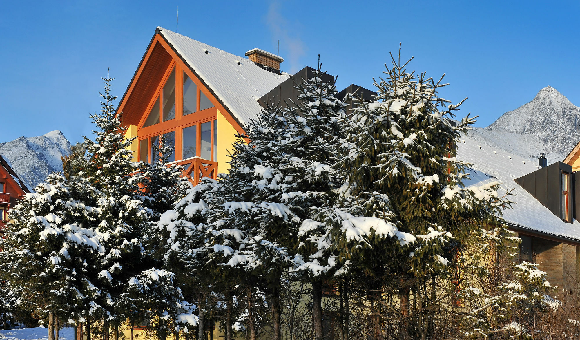 Aplend Vila Magnolia Aparthotel Tatranská Lomnica Exterior foto